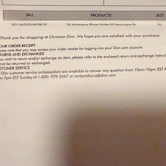 Dior 30 Montaigne Call'in Dior Phone Holder - Picture 11 of 12